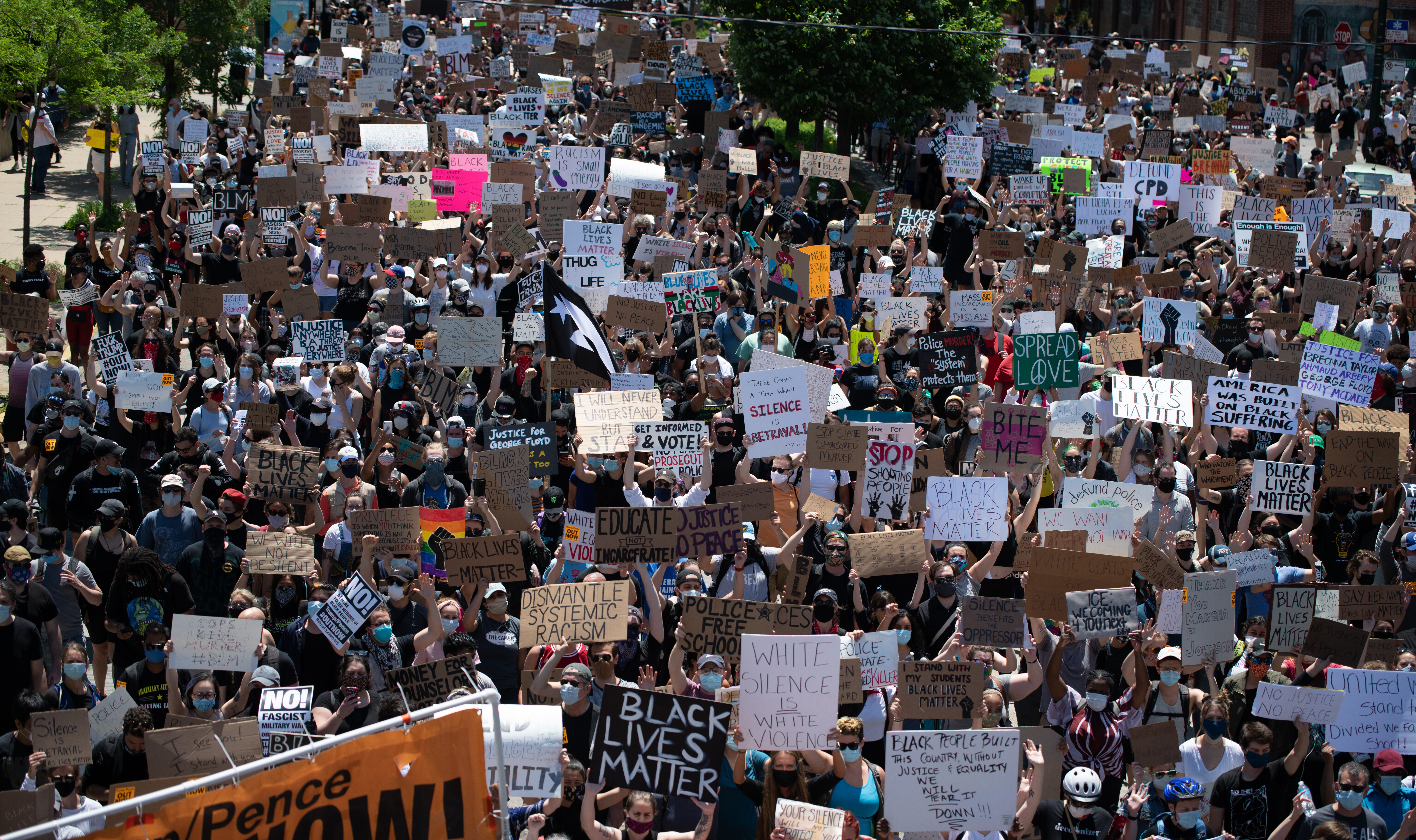 Chicago,,Illinois,/,United,States,-,June,06,,2020:,Black