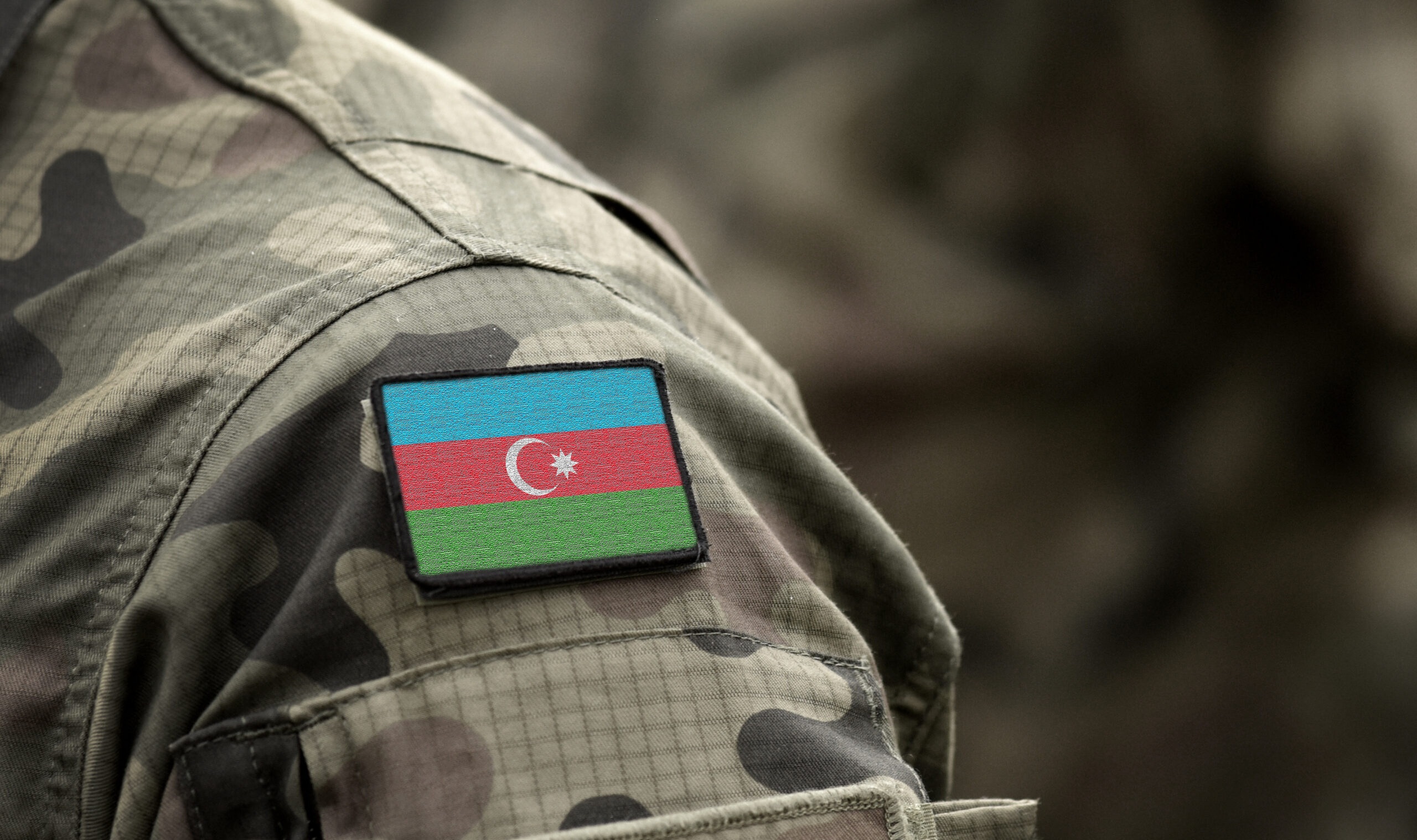Flag,Of,Azerbaijan,On,Military,Uniform.,Azerbaijani,Army,,Armed,Forces,