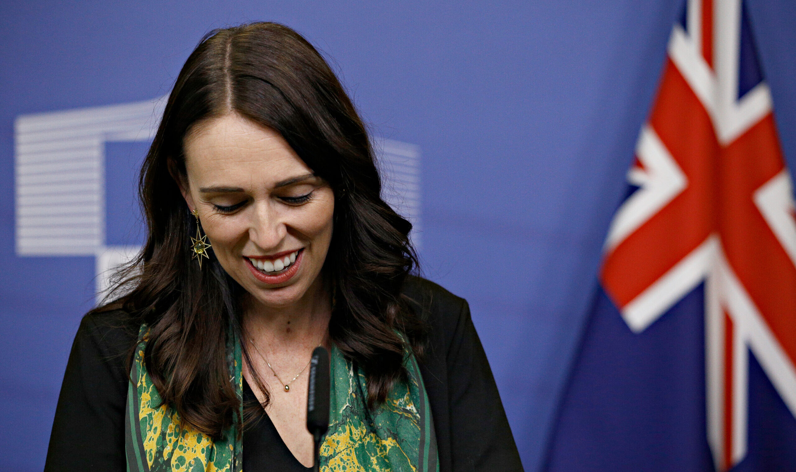 Brussels,,Belgium.,25th,January,2019.new,Zealand's,Prime,Minister,Jacinda,Ardern