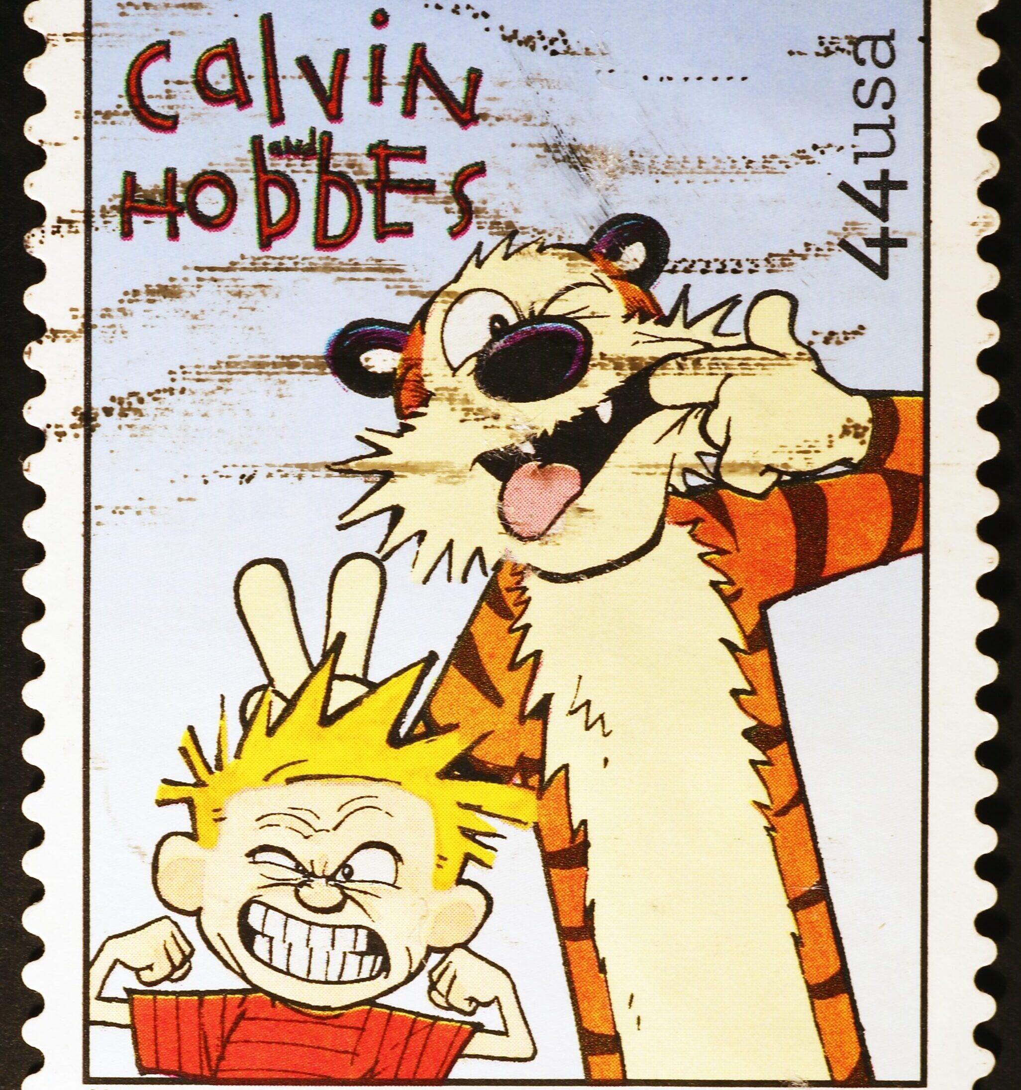 Milan,,Italy,,March,19,,2017:,Calvin,And,Hobbes,On