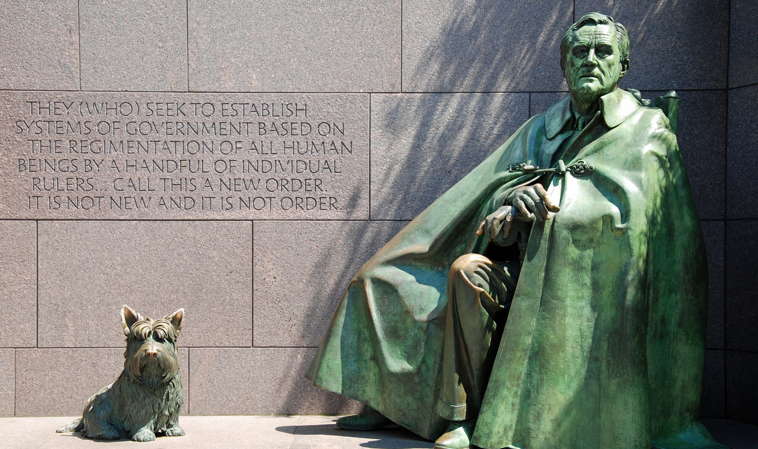 Outdoor,View,Of,Franklin,Delano,Roosevelt,Memorial,In,Washington,Dc