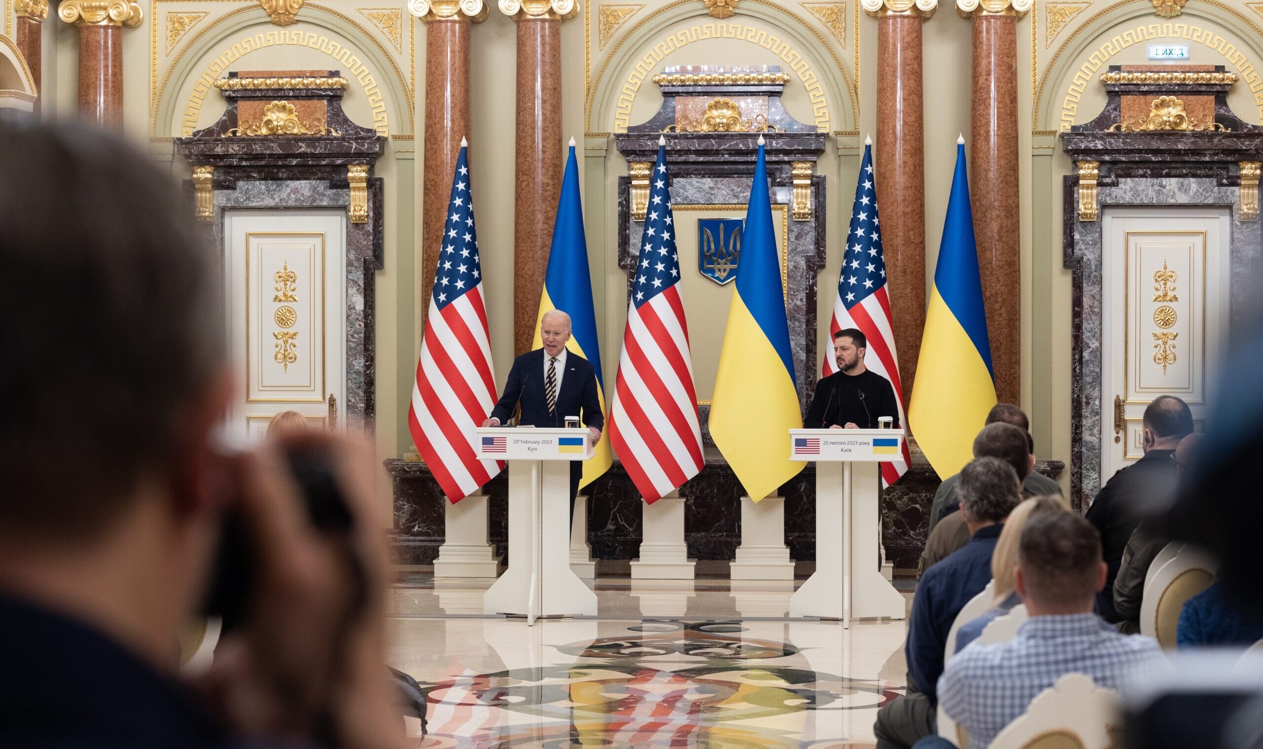 Kyiv,,Ukraine,February,20,,2023,U.s.,President,Joe,Biden,And