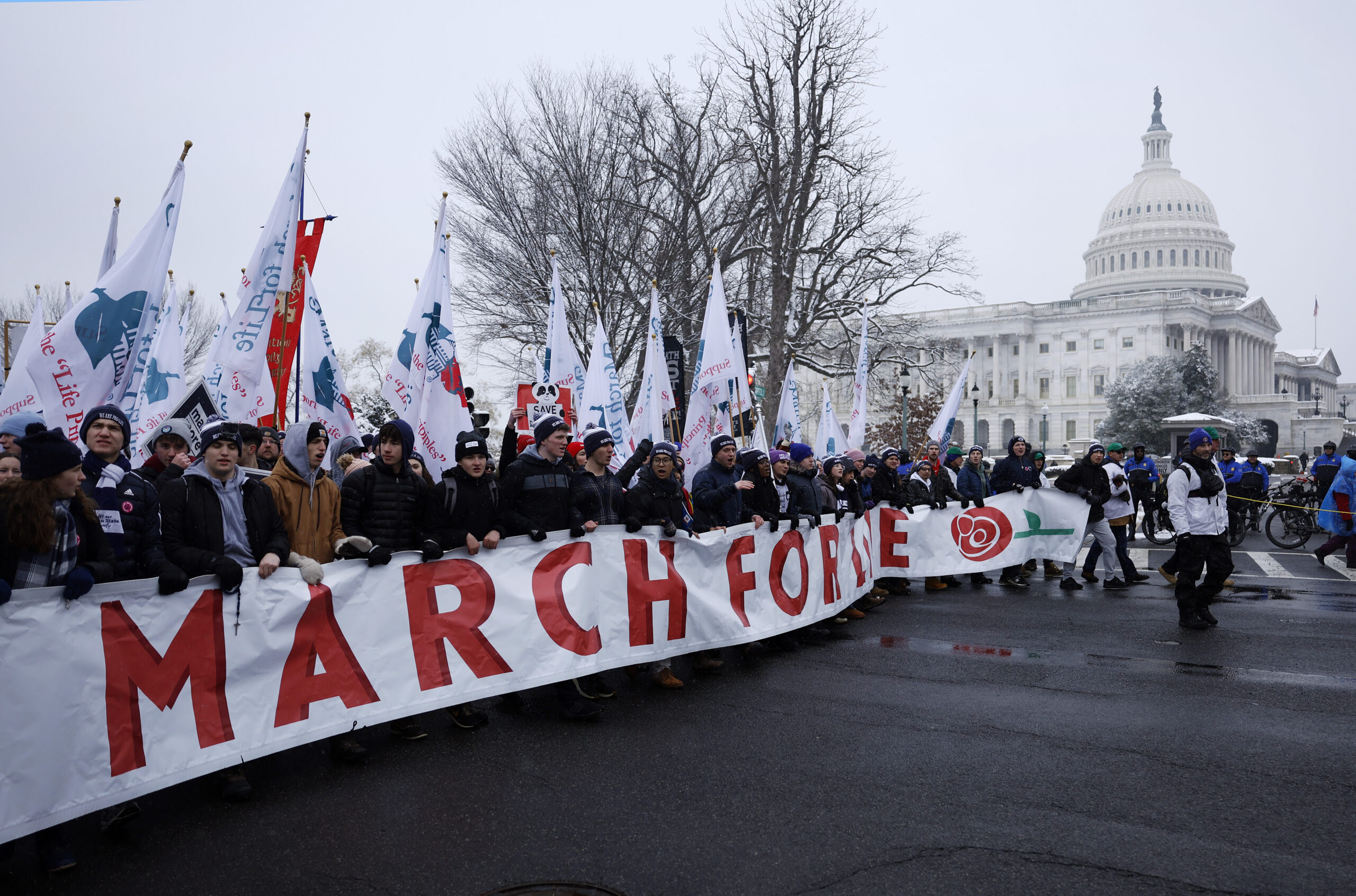 Pro-Life Marchers Set Sights on the White House