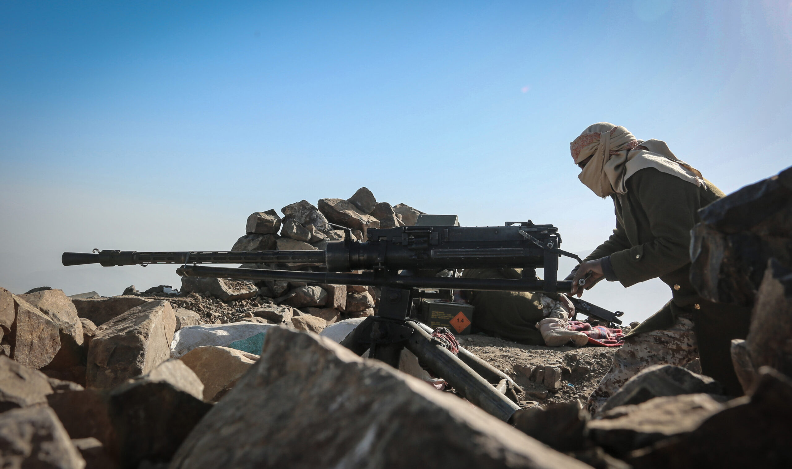 Taiz,/,Yemen,-,02,Nov,2016:,Soldier,Fighting,In