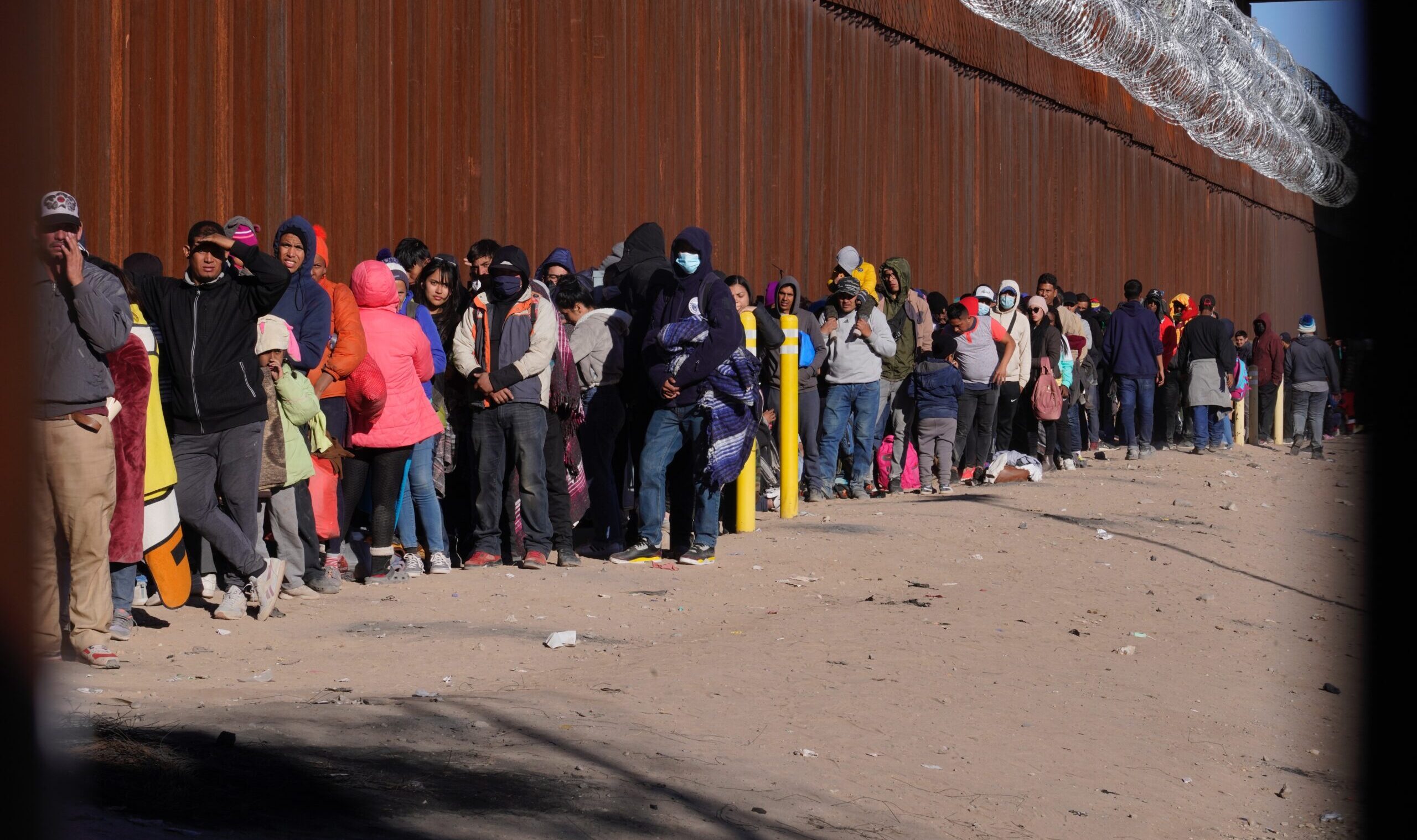 El,Paso,,Tx,Usa,December,21,,2022,Thousands,Of,Migrants