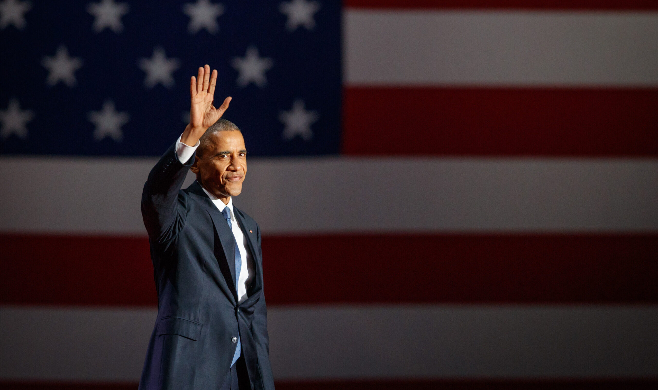 U.s.,President,Barack,Obama,Acknowledges,The,Crowd,As,He,Arrives