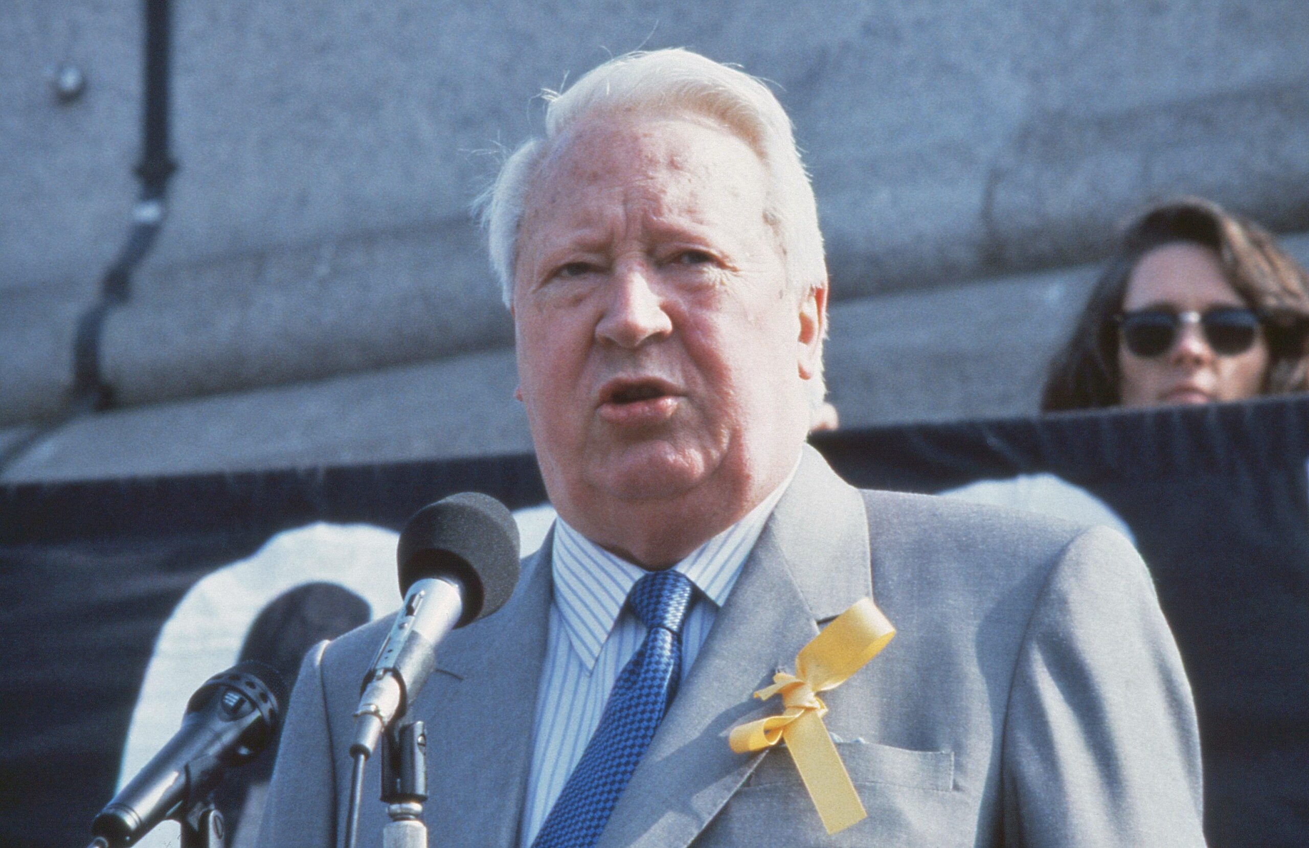 London,-,April,13:,Edward,Heath,,Former,British,Prime,Minister,