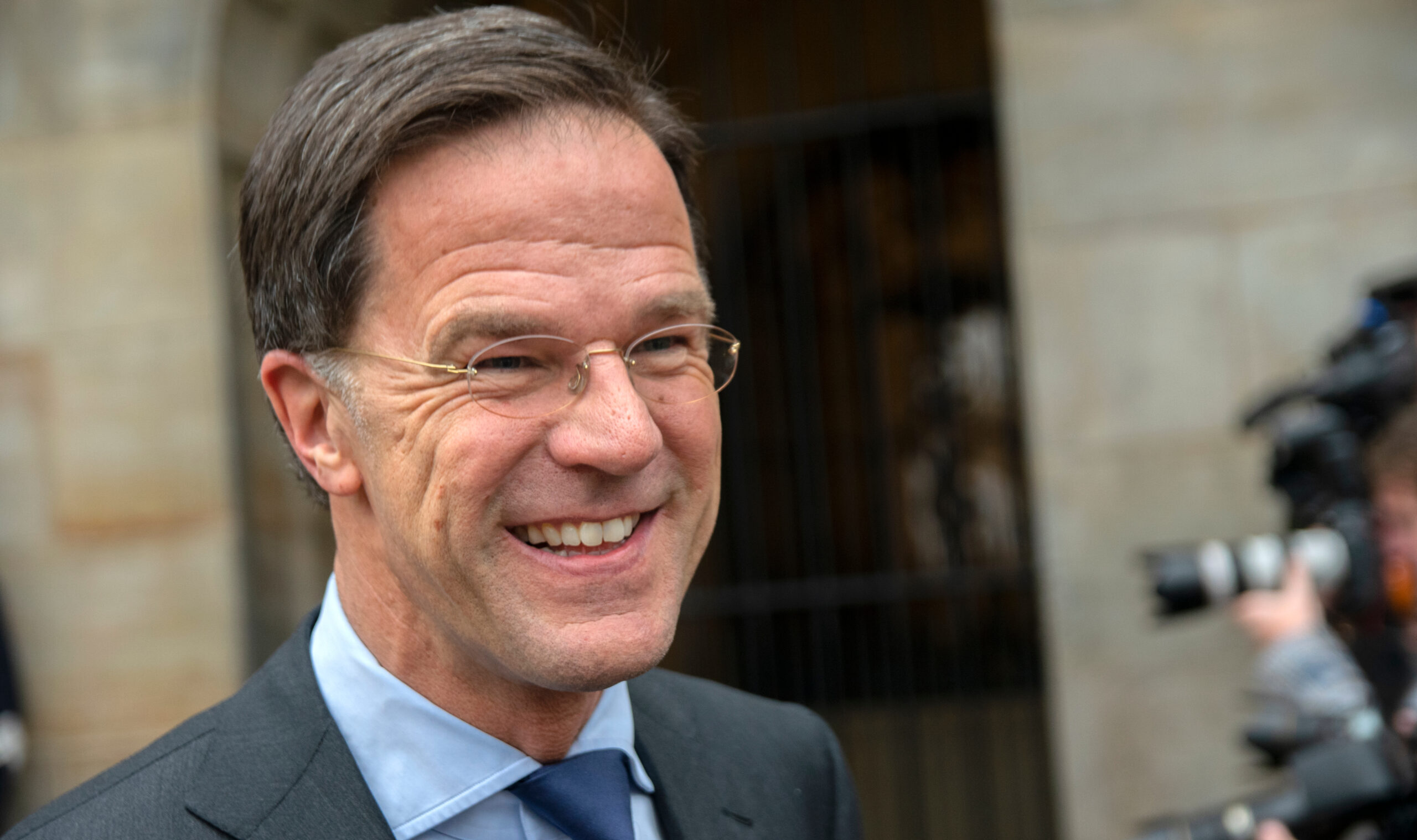 Close,Up,Mark,Rutte,At,The,Kings,Reception,At,Amsterdam