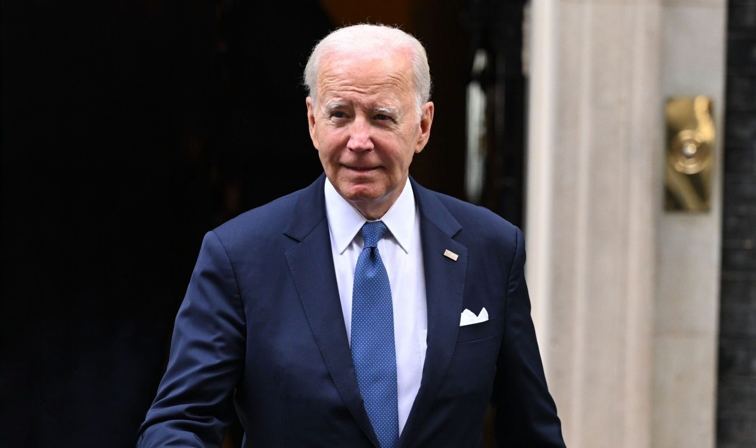 Us,President,Joe,Biden,Leaves,10,Downing,Street,After,Meeting