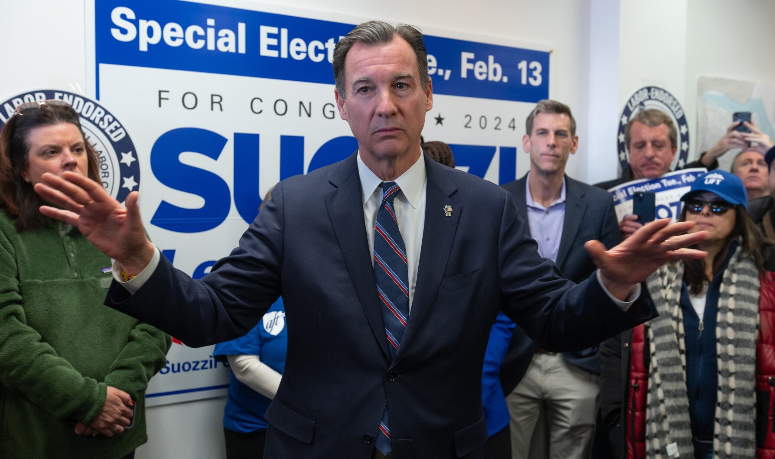 Democratic,Candidate,For,Us,Congress,Ny-3,Special,Election,Tom,Suozzi