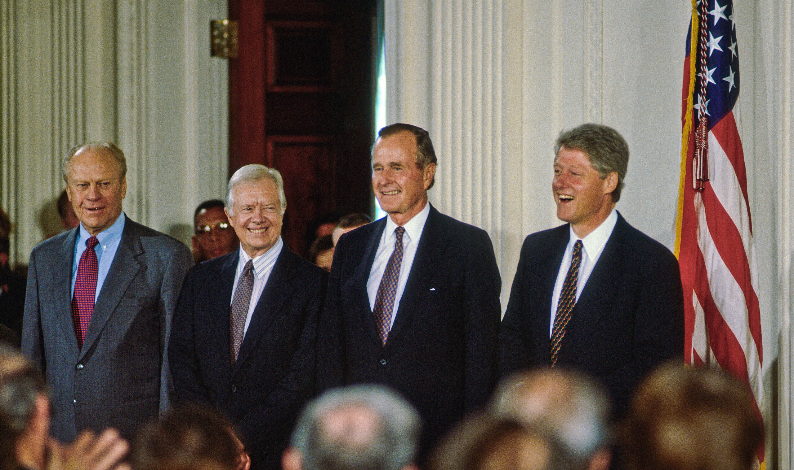 Washington,Dc.,,Usa,,September,14,,1993,Former,Presidents,Ford,,Carter,