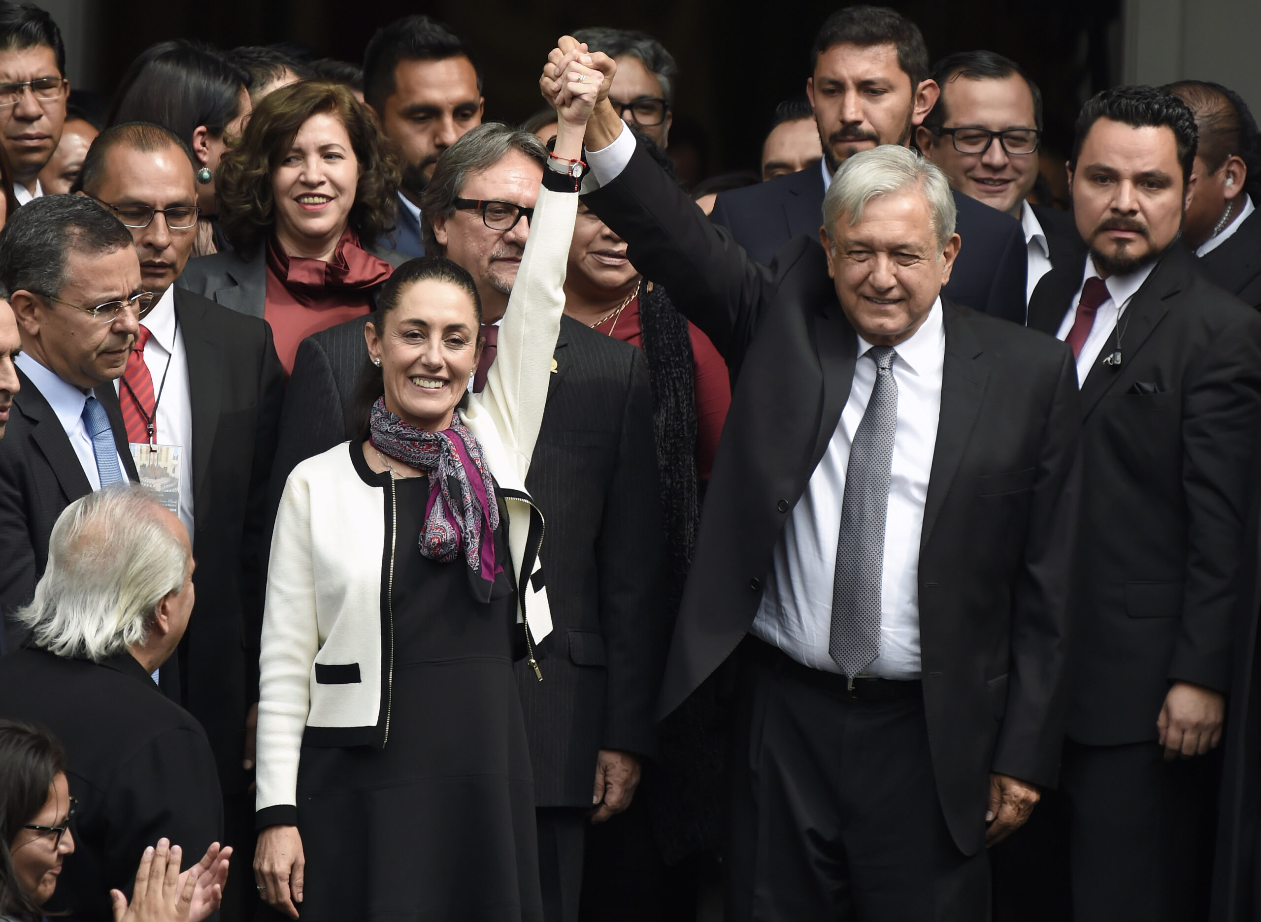 MEXICO-INAUGURATION-SHEINBAUM-LOPEZ OBRADOR