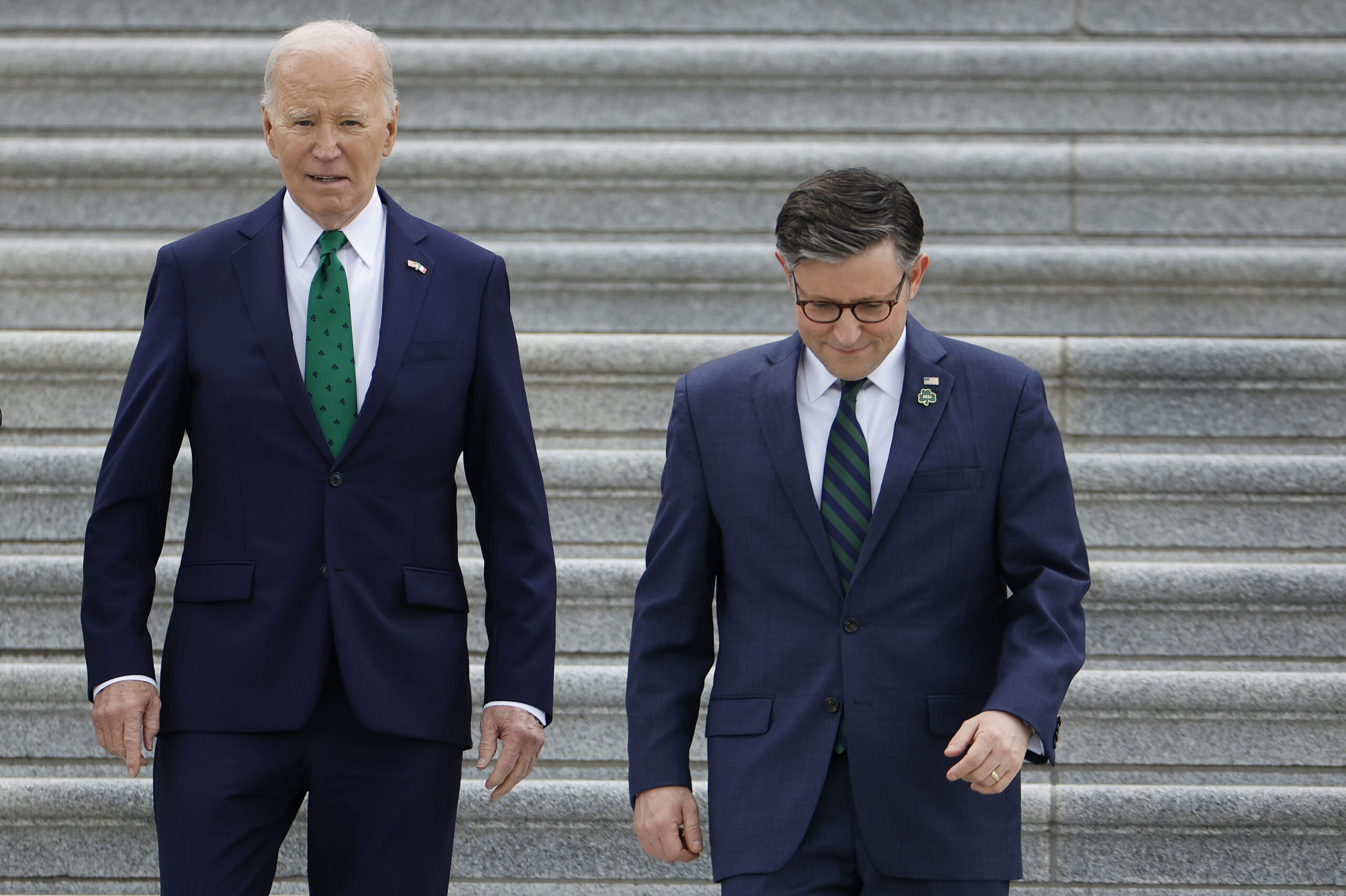 President Biden Attends The Friends Of Ireland Speaker Luncheon On Capitol Hill
