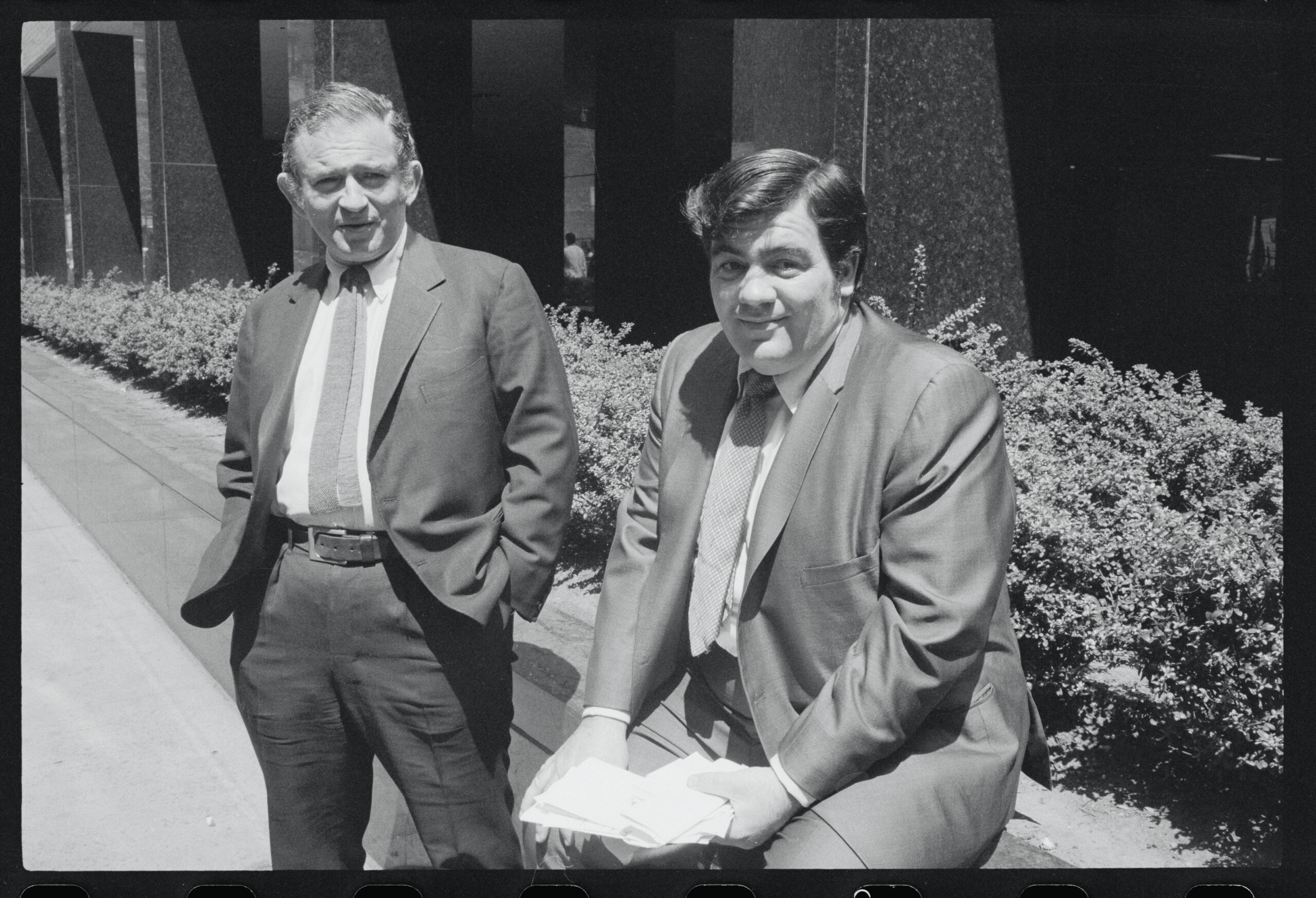 Norman Mailer, Left, and Jimmy Breslin