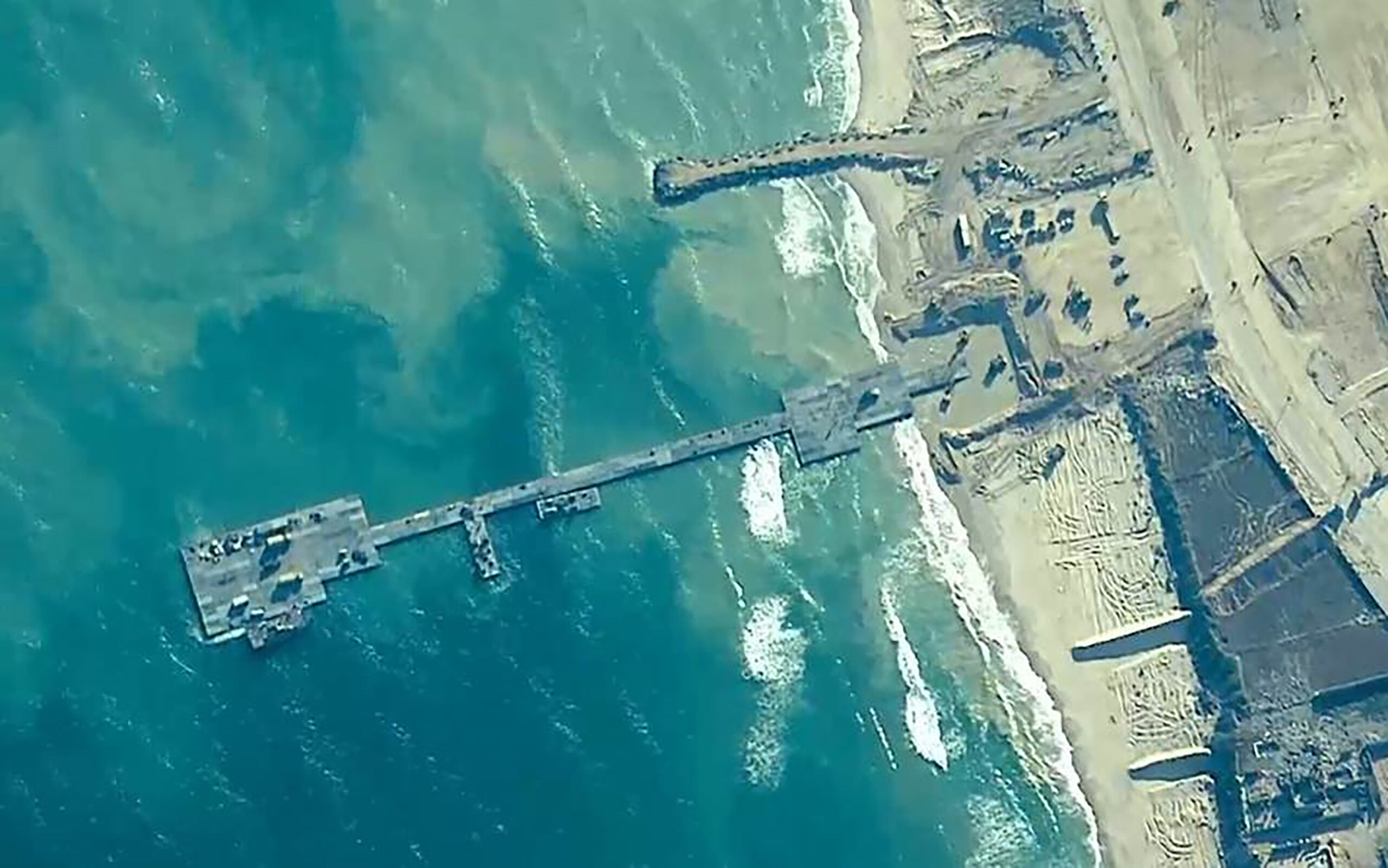 Biden’s Gaza Pier Breaks in Less Than Two Weeks