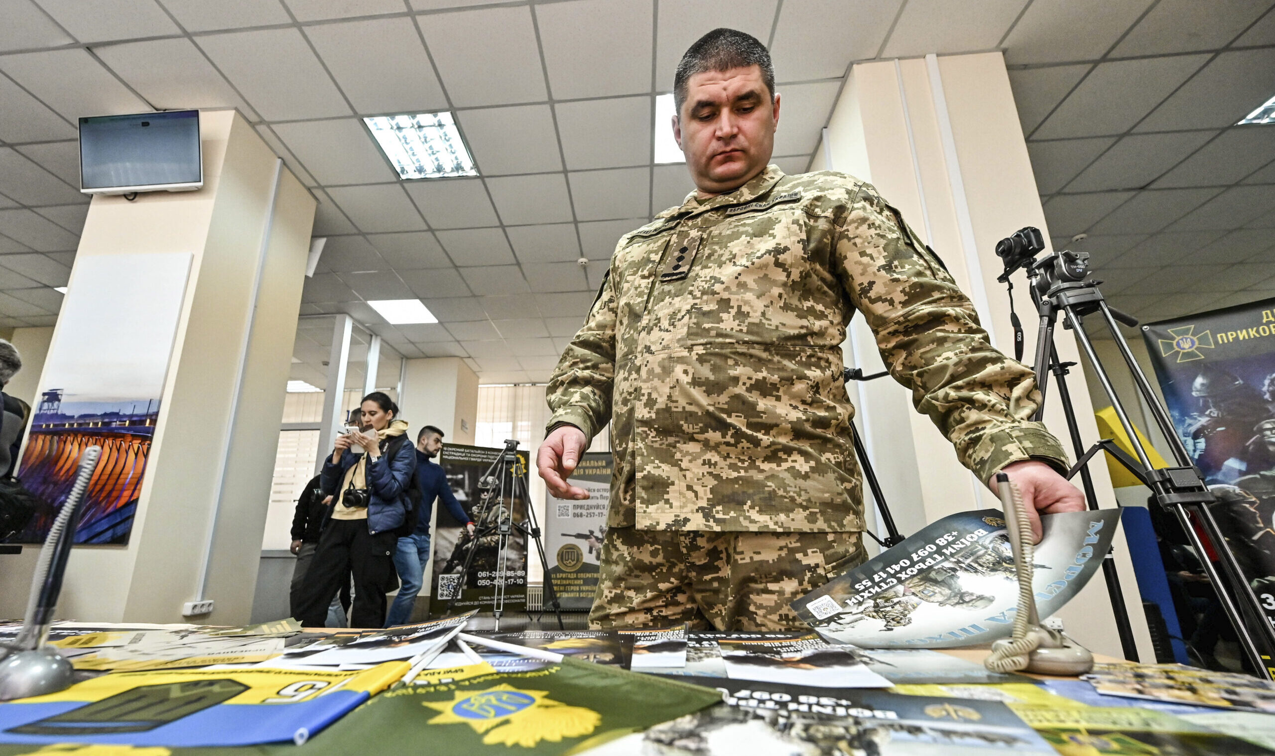 NextImg:Ukraine Reliant on ‘Conscription Squads’ as Casualties Mount