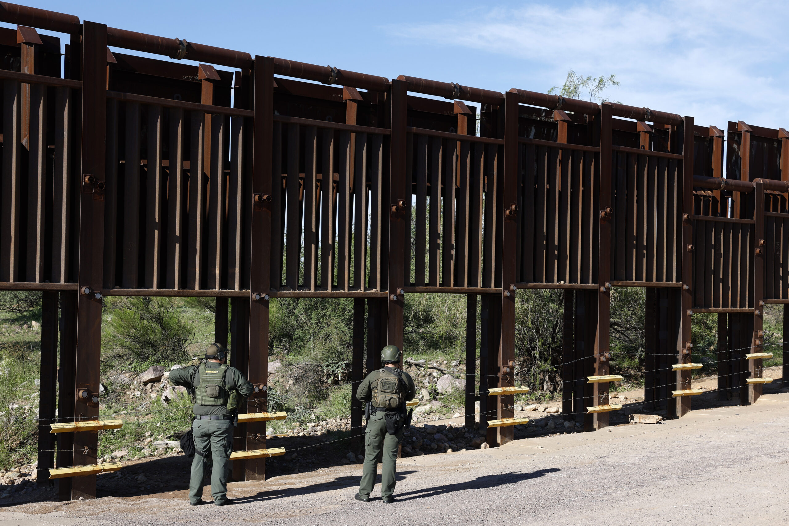 Vice Presidential Nominee Sen. JD Vance Visits Border In Montezuma Pass, Arizona