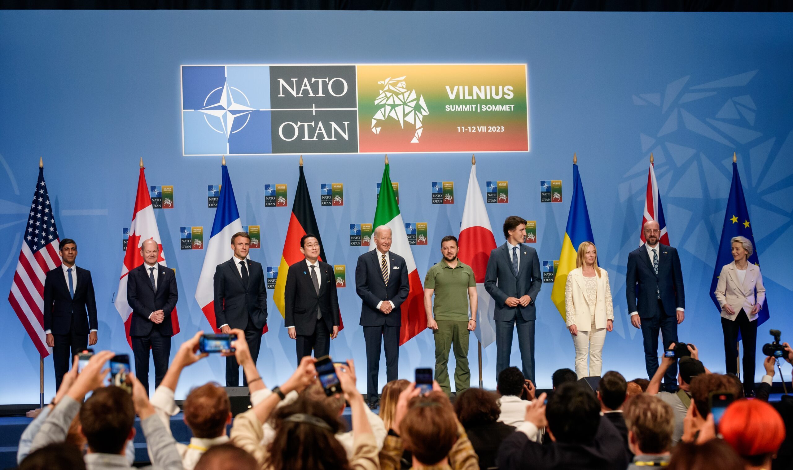 Vilnius,,Lithuania.,12th,July,2023.,G7,Leaders,Event,To,Announce