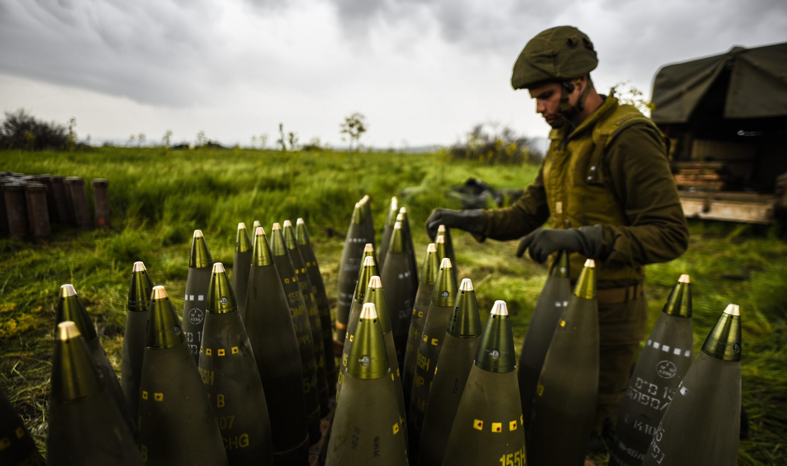 Golan,Heights,,Israel,-,3,,August,2020:,A,Soldier,Prepares