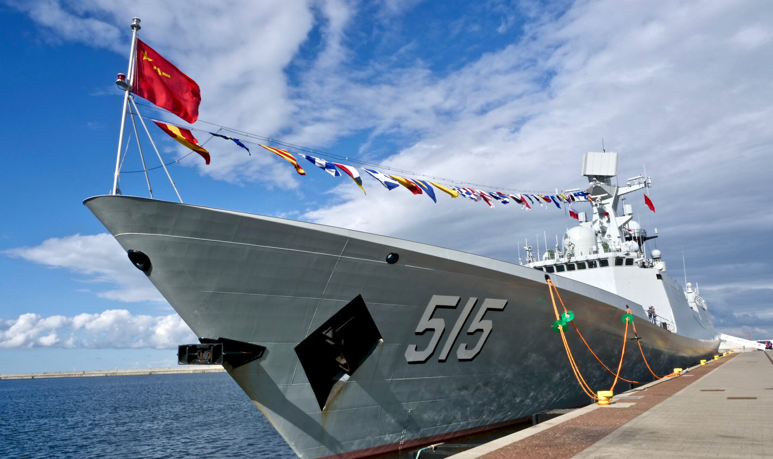 Gdynia,-,May,,2018:,Chinese,Pla,Navy,Multi-role,(515),Is