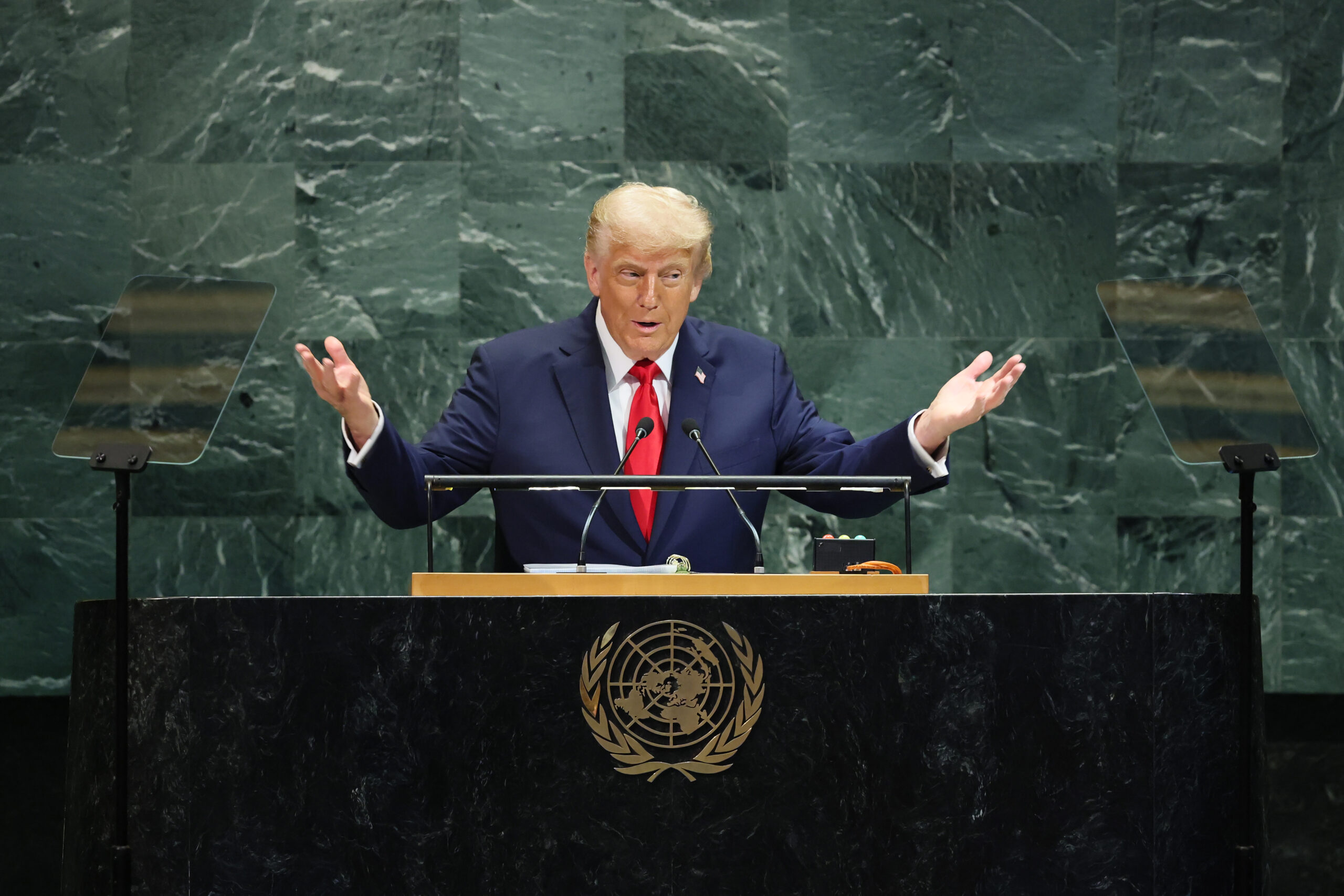 In UN Speech, Trump Lambasts World Leaders
