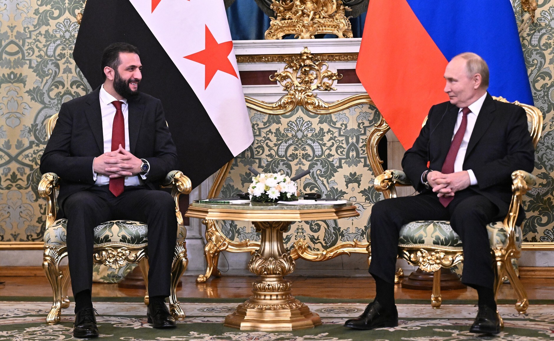 Putin Meets Syria’s al-Sharaa, a Former Enemy, in Moscow