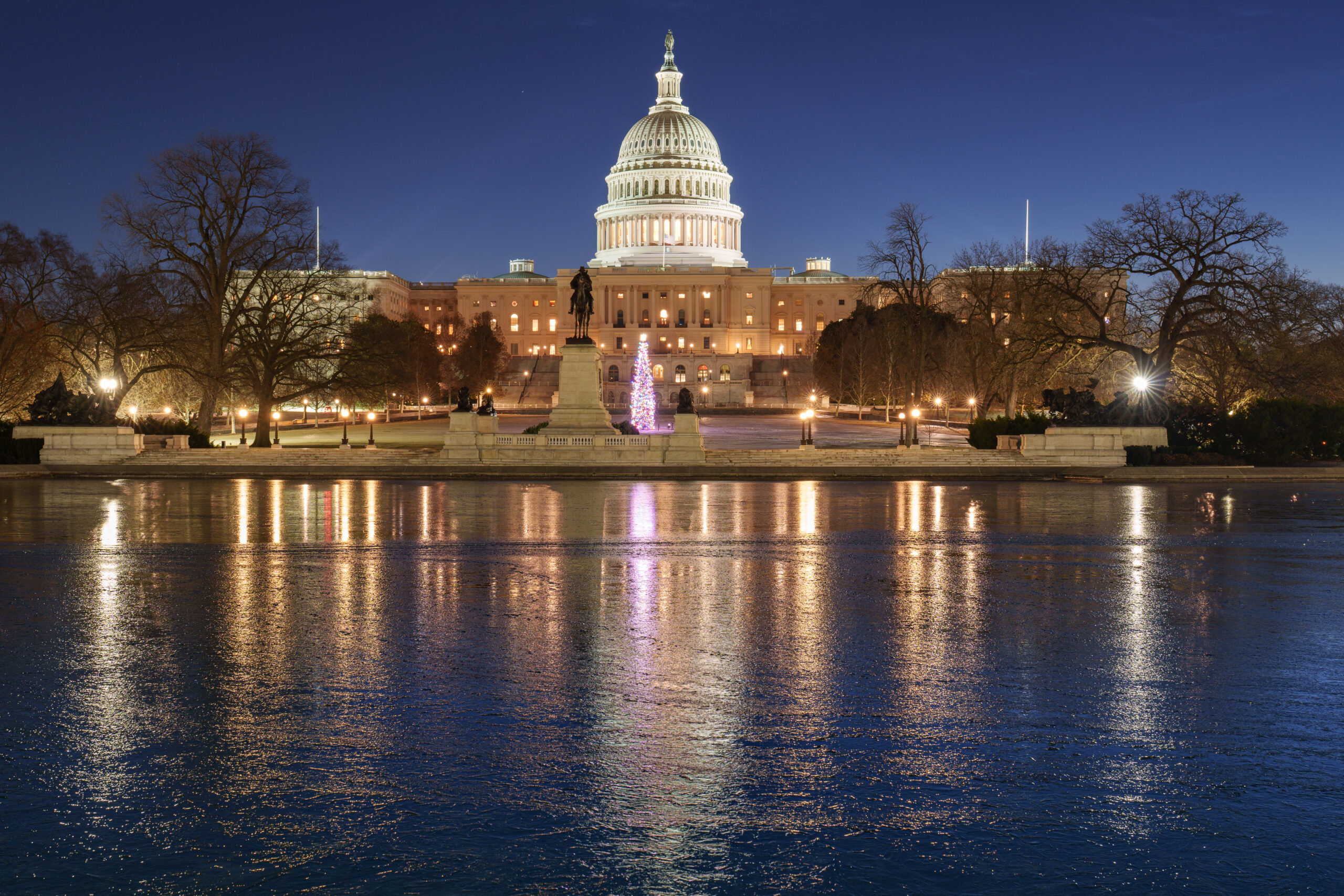 US Capitol Cold Weather