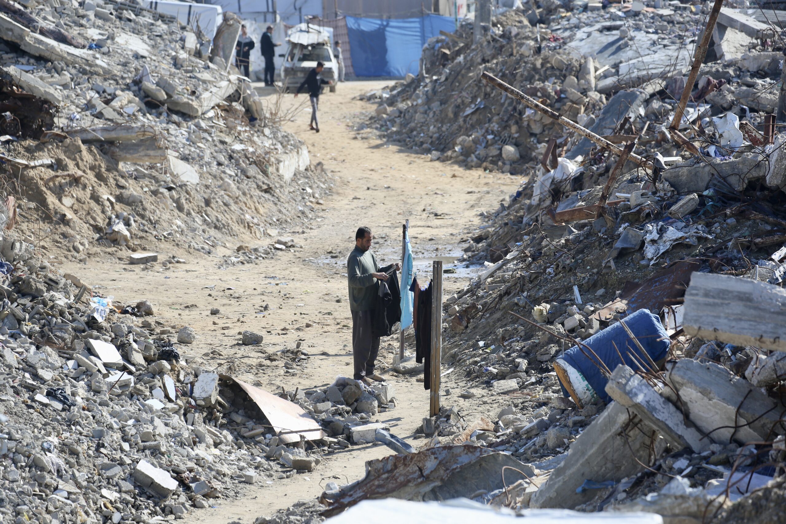 PALESTINIAN-ISRAEL-CONFLICT-DAILY LIFE