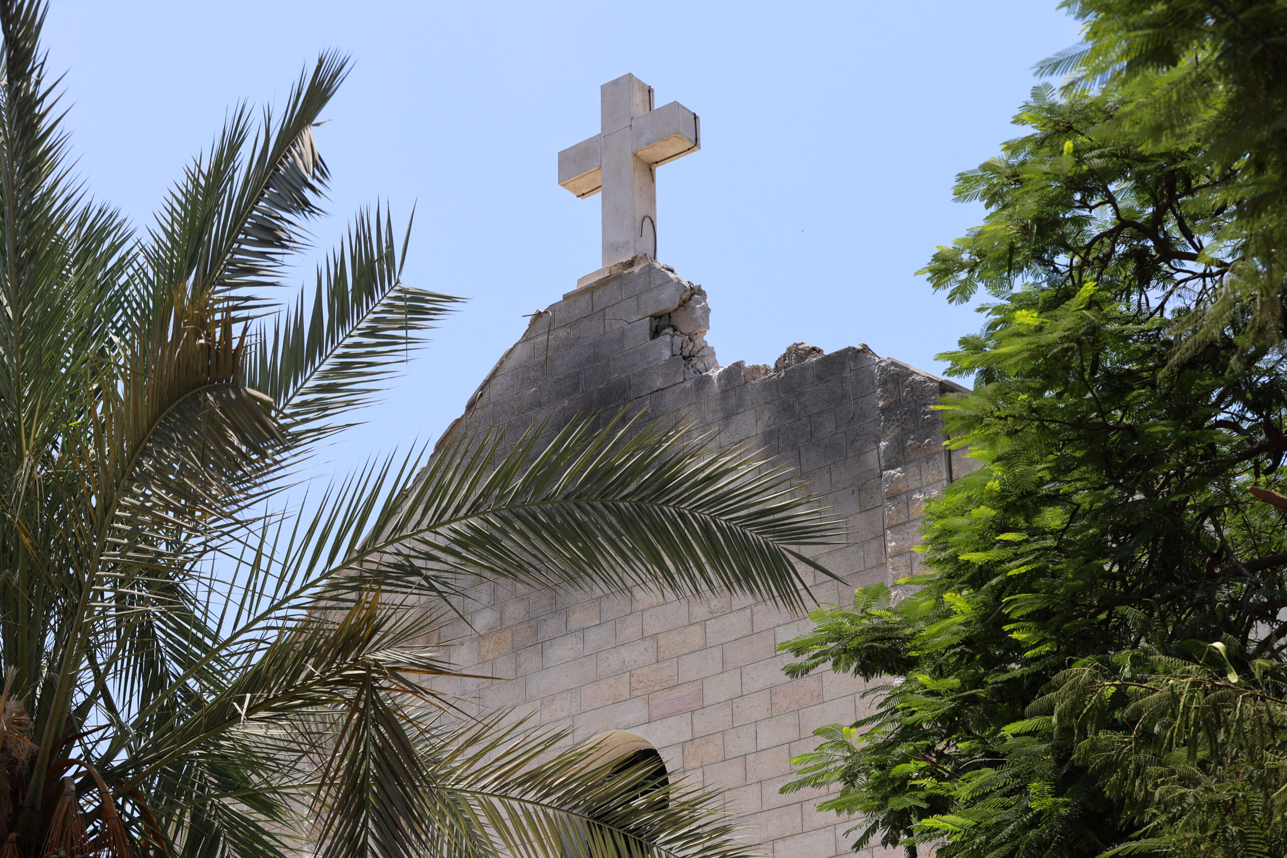 PALESTINIAN-ISRAEL-CONFLICT-RELIGION-CHRISTIANITY