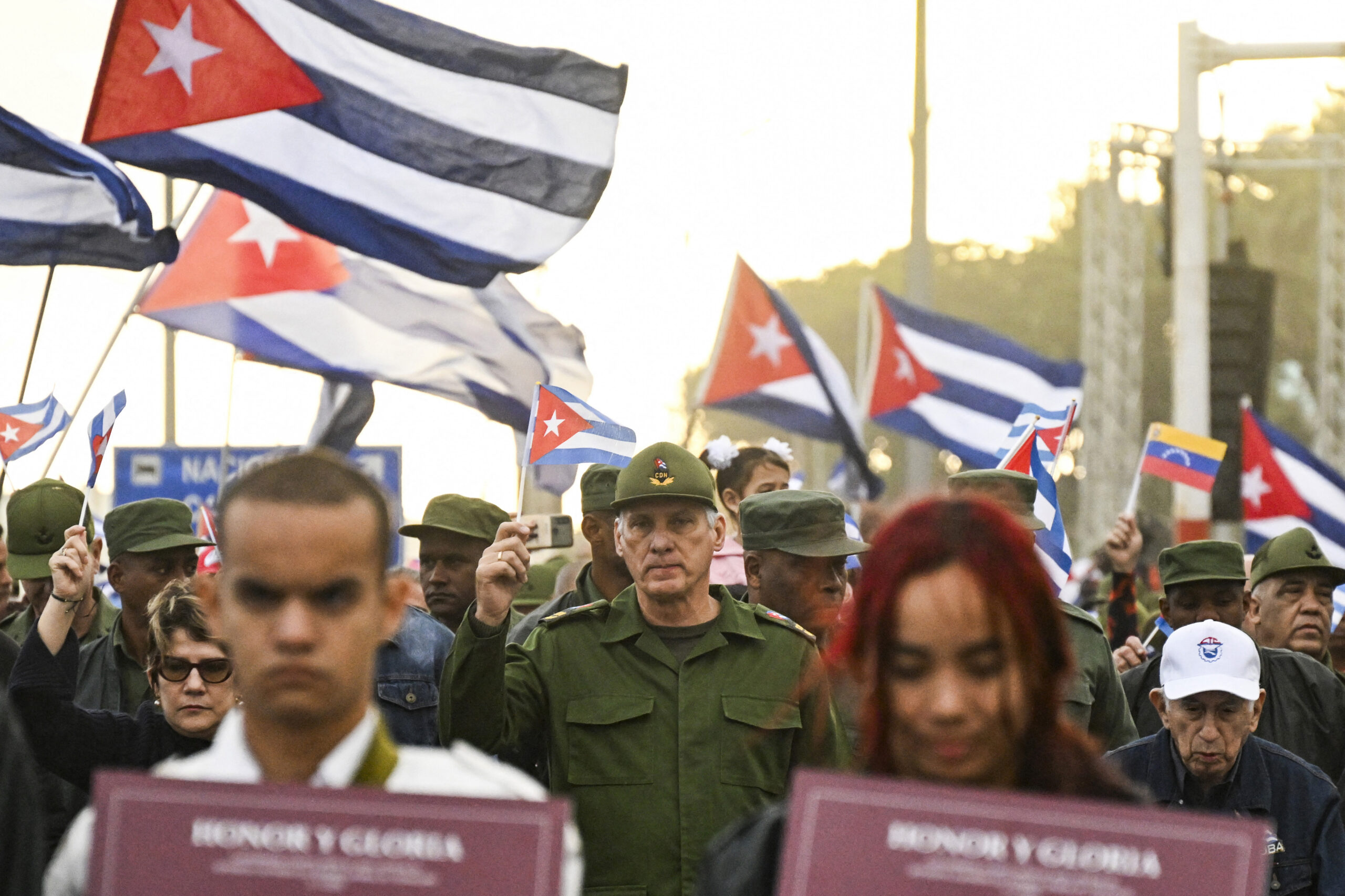 CUBA-VENEZUELA-US-CONFLICT-CRISIS-FUNERAL