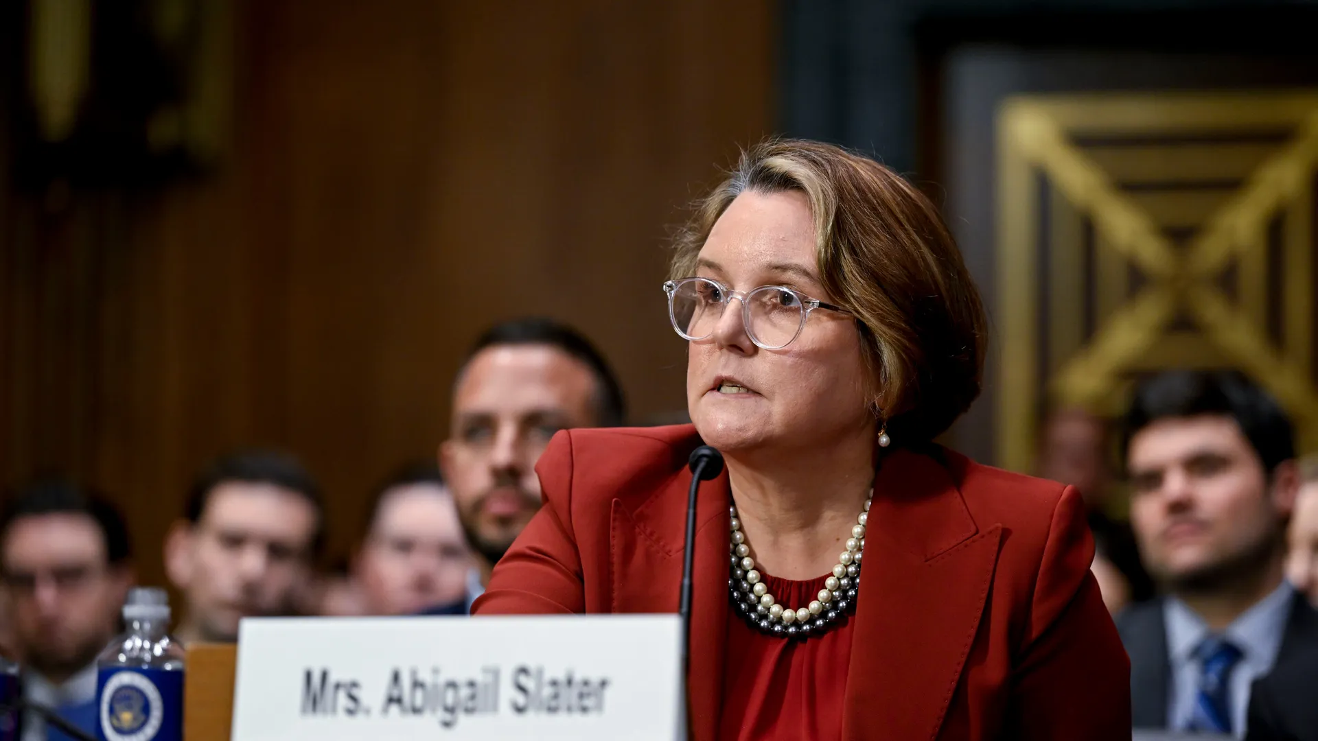 DOJ Antitrust Chief Gail Slater Departs