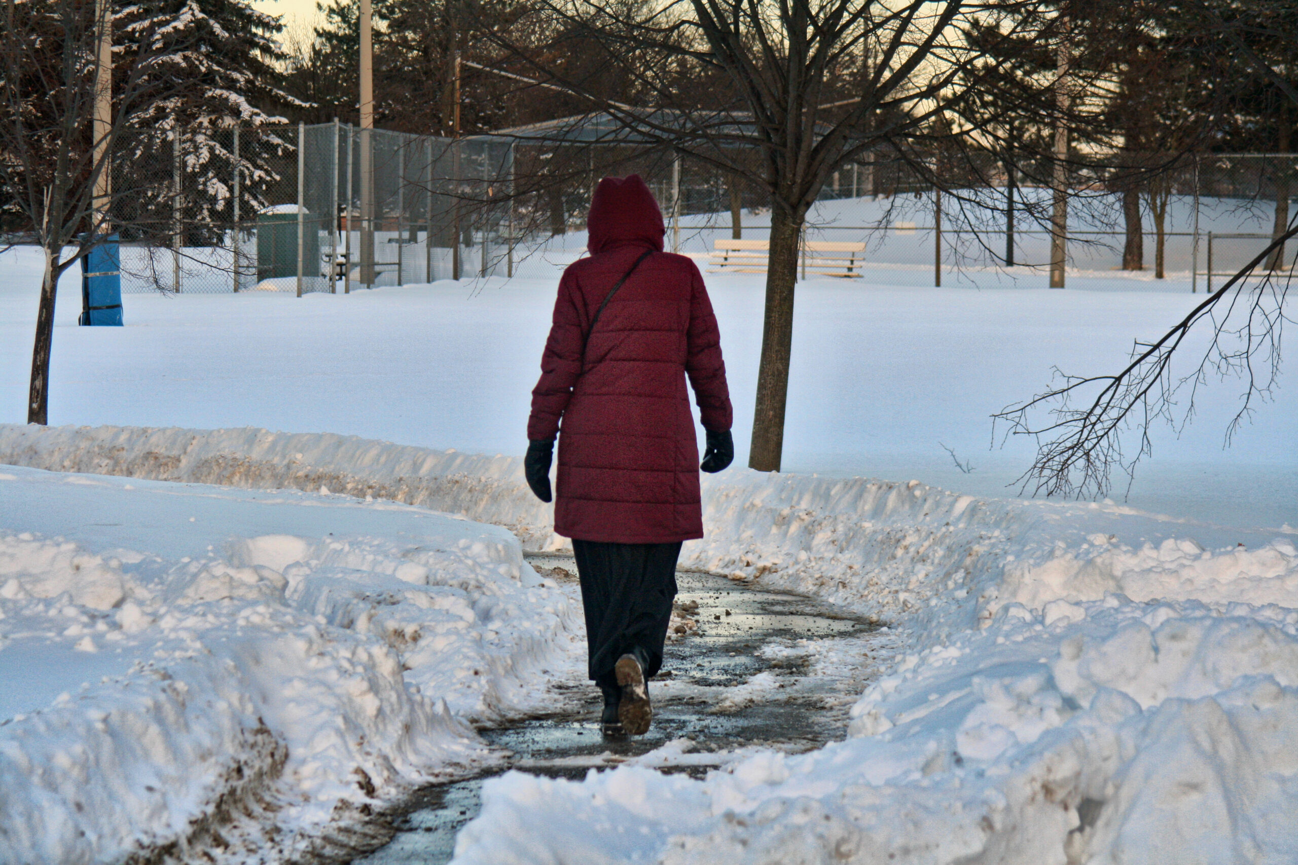 Daily Life During Winter In Canada