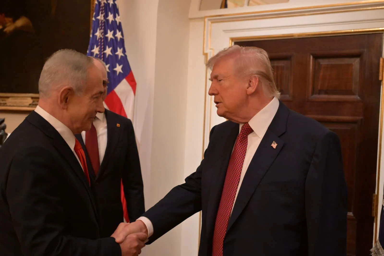 Trump and Netanyahu Hold Three-Hour White House Talk