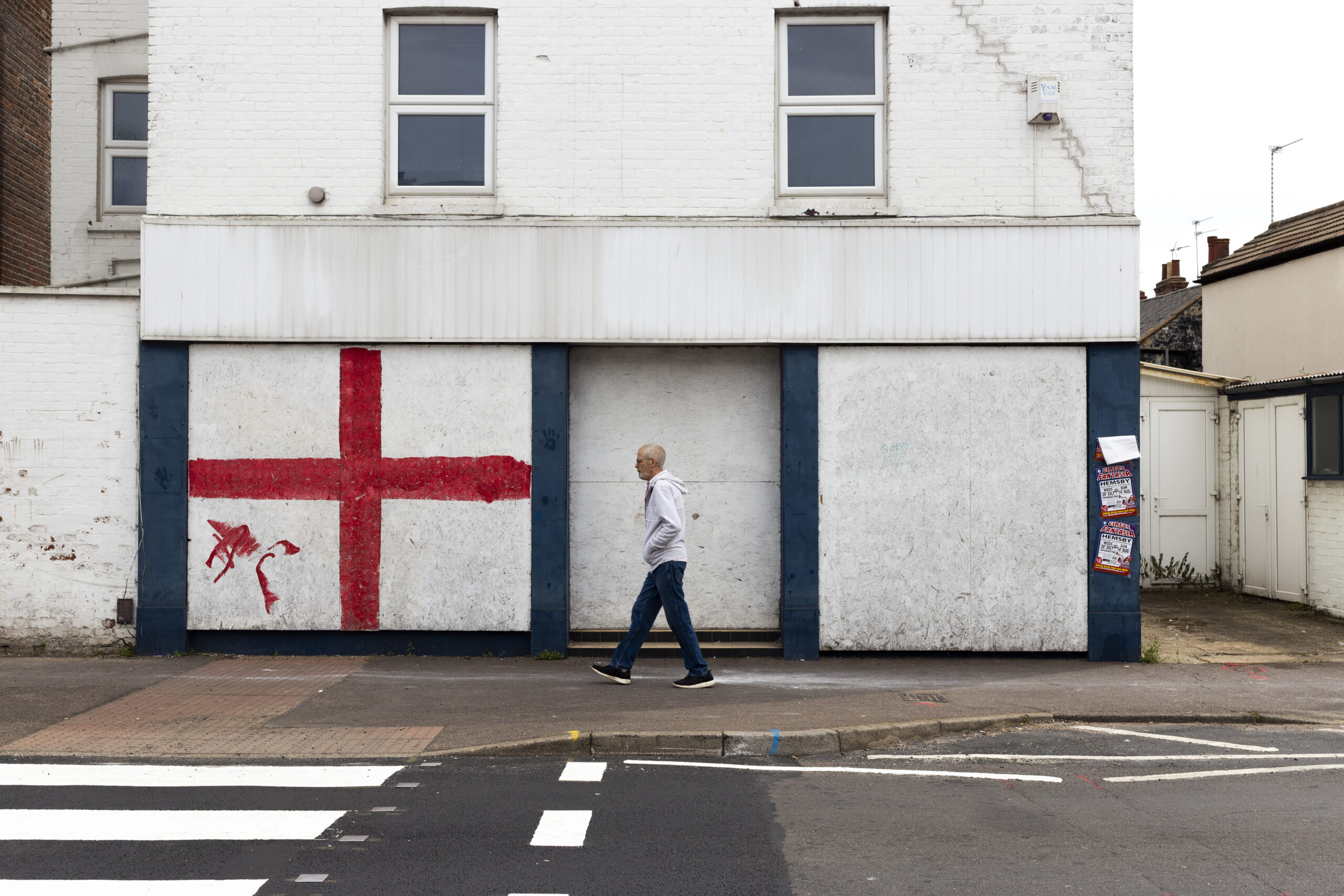 UK England Flag Graffiti