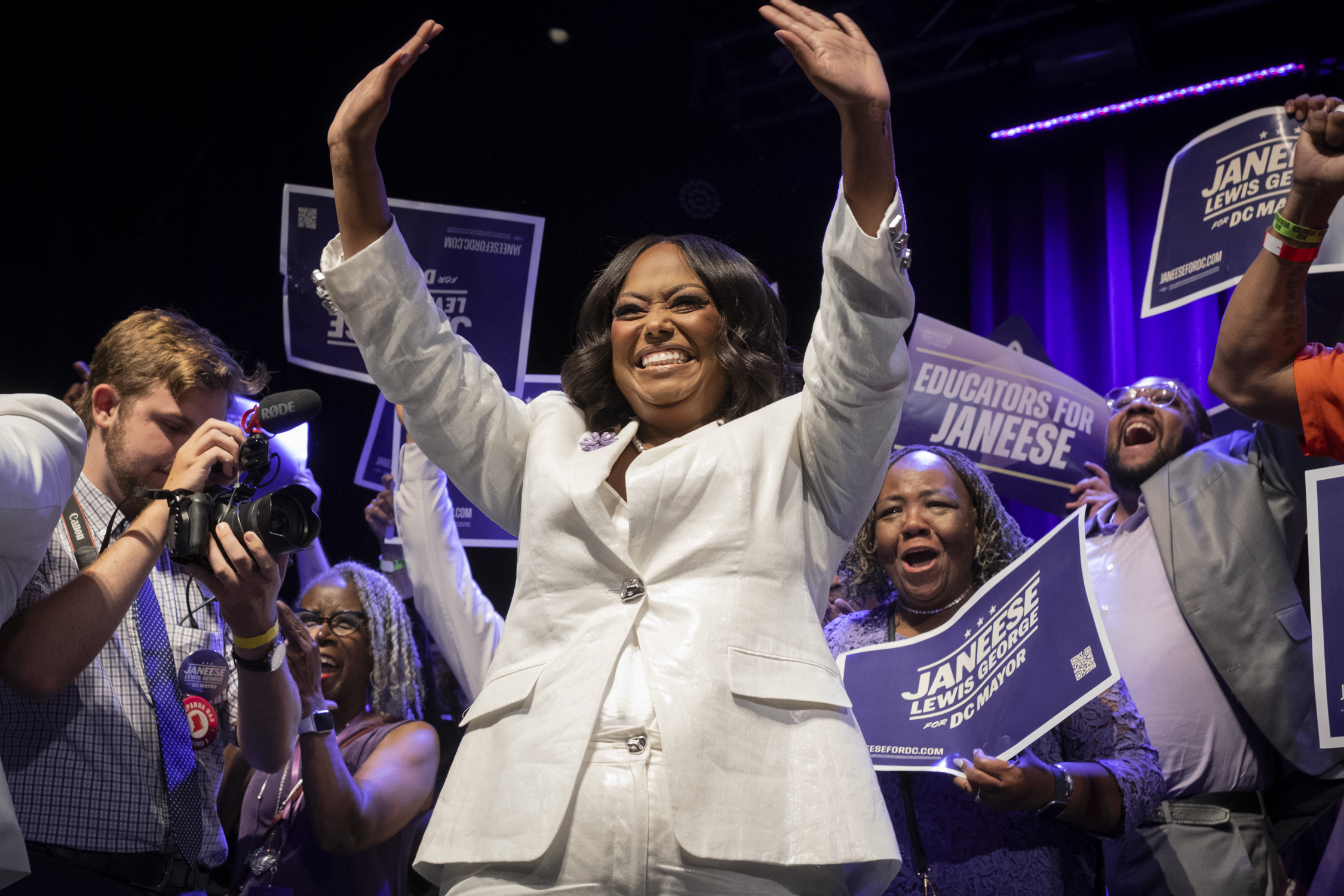 Democratic Socialist Janeese Lewis George Wins DC Mayoral Primary