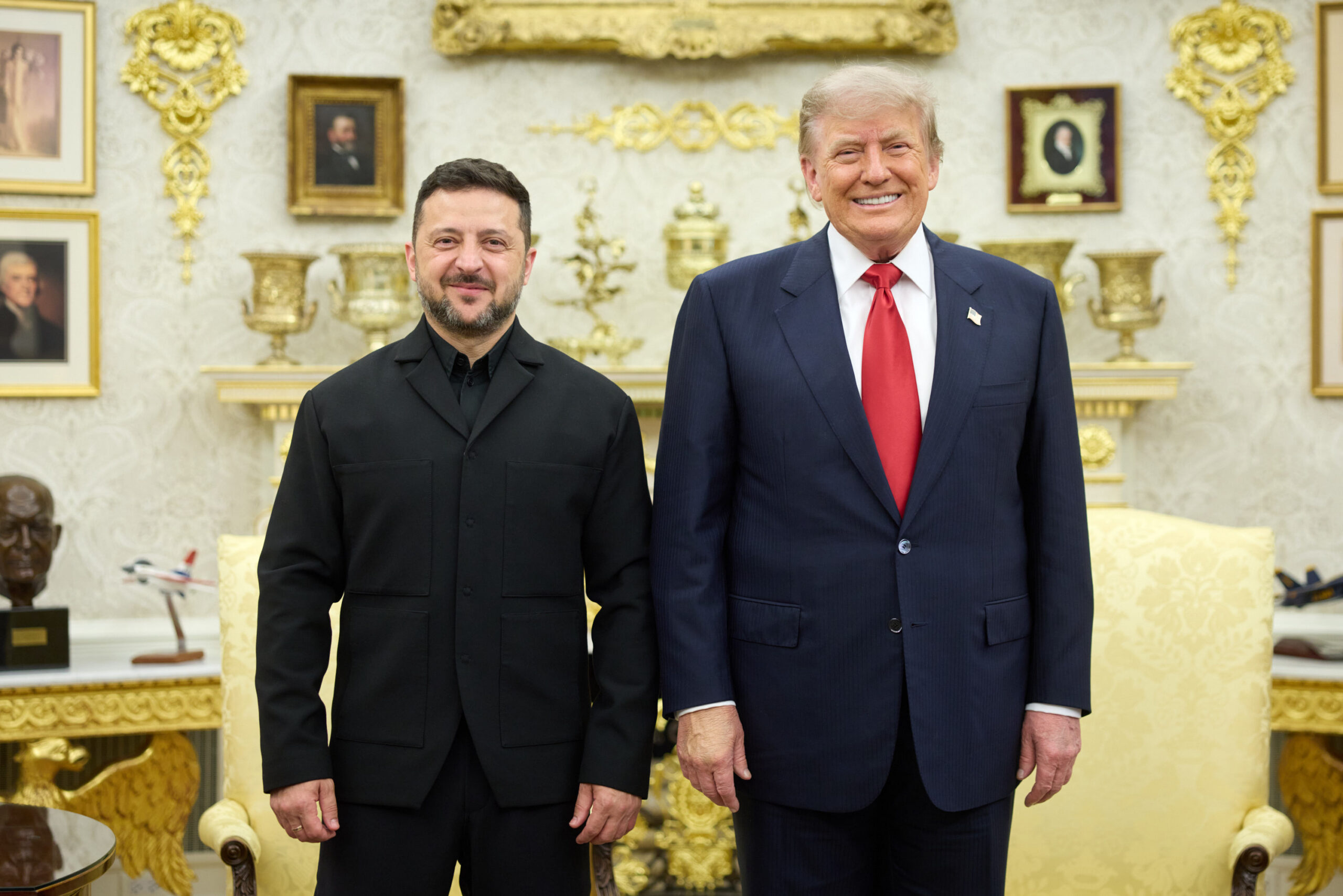 Zelenskyy meets with Trump at White House