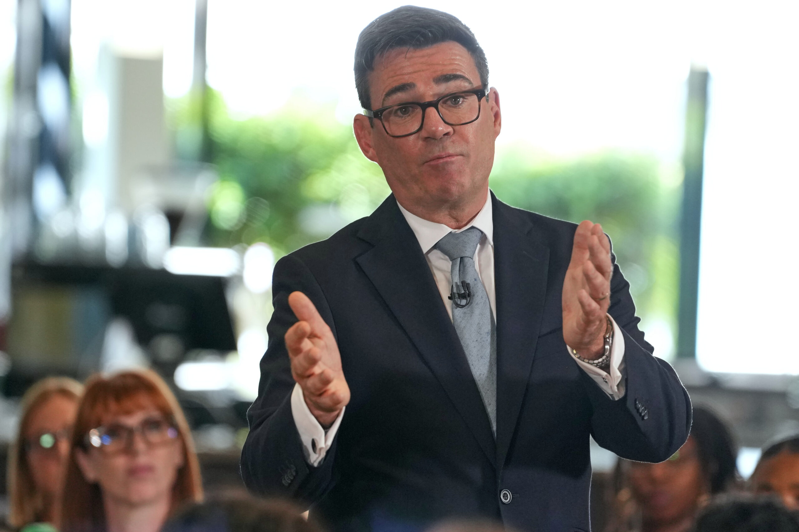 PM Andy Burnham Delivers Speech On Adult Social Care
