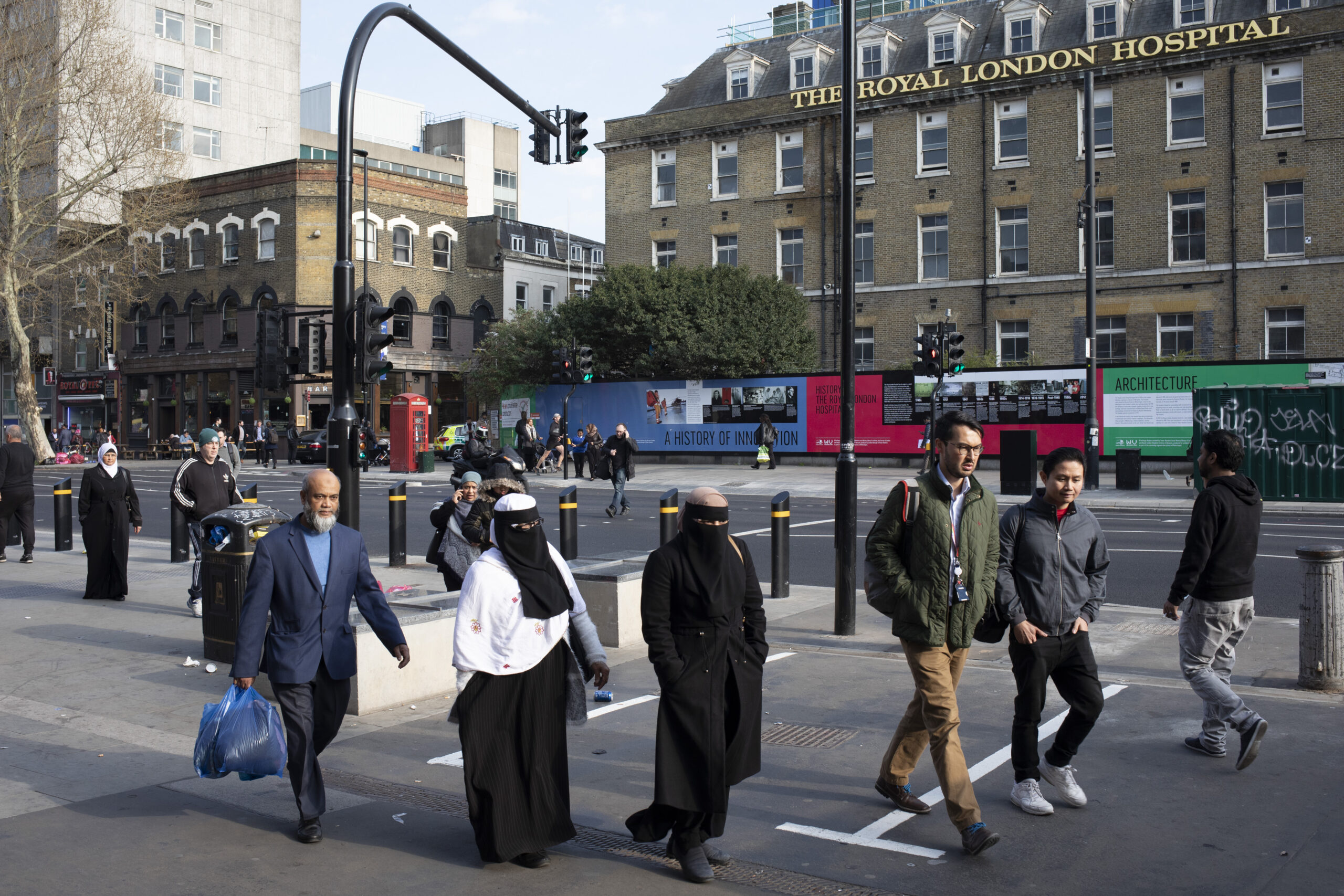 Muslim Community In Whitechapel London